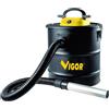 Vigor Aspiracenere con Soffiatore 1200W Aspirapolvere Aspira Cenere Stufa Pellet 20lt