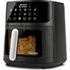 TREVIDEA srl Friggitrice ad Aria Ecofrit Premium Black Capacità 6 Litri Girmi