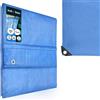 KOTARBAU® Telo Impermeabile Esterno - Polietilene - 3 x 5 m - Blu - 75