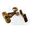 TAVELLINO CHIUSURA A LEVA CON INCOTRO ALTEZZA MM. 25/30 OTTONE LUCIDO