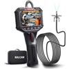 Ralcam Telecamera Endoscopica Rotante 210°, Schermo HD 3,5, Sonda 6,2mm Semi-Rigida Impermeabile per Ispezione di Motore, Veicoli e Tubi (Cavo 2m)