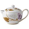 Royal Copenhagen Flora 1017541 - Bricchetto per panna in porcellana fine in colore bianco con motivo floreale, 35cl, 1017541