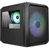 ITEK CASE QBO 8, EVO, MICRO ATX, USB3, 200MM ARGB FAN, 120MM FAN, CARD READER, 3