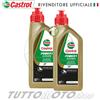 CASTROL 2L OLIO CASTROL POWER1 RACING 2T LUBRIFICANTE MISCELA 2 TEMPI 100% SINTETICO