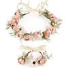 GuKKK Coroncina di Fiori Fiori per Capelli GuKKK Donna Ghirlanda Floreale Fasce co