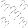 DIY925 My-Bead 5 paia orecchini monachella per la donna 26mm x 12mm Argento 925 s