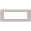 BTICINO MatixGO Placca materiale tecnopolimero Sand JA4807TS Placca