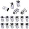 QANCEN 50 Pezzi Dadi Rivetti Filettati in Acciaio Inox, M6 Dadi Filettati