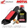 MOTUL - NGK KIT TAGLIANDO HONDA SH 150 2001 2002 2003 2004 OLIO MOTUL FILTRO CANDELA SH150