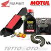 MOTUL - NGK KIT TAGLIANDO HONDA SH 150 2007 2008 OLIO FILTRO CANDELA PASTIGLIE GANASCE SH150