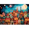 Vaton Tech Puzzle per adulti 1000 pezzi città stellata 70 x 50 cm puzzle per adulti