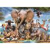 Vaton Tech Puzzle 1000 Pezzi, Animali Regno, 70 x 50 cm, Puzzle da 1000 Pezzi per
