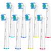 Sincere Technology Co,.Ltd Testine Compatibile con Braun Oral B - Milos 8 Testine Spazzolino