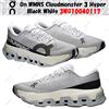 On Su WMNS Cloudmonster 3 Hyper Black White 3WG10040117 taglia donna