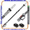 Volpi POTATORE A BATTERIA VOLPI KVS 7100 P CON 2 BATTERIE 4 AH ASTA 2,5 - 3,5 MT