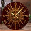 Orologio da Parete Moderno 25 cm - Design All-See Eye Sun per Casa 2D
