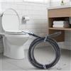 Spirale per scarico, disotturante per WC, molla, altamente efficiente, pratico