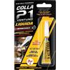 colla21 Super Colla 21 Adesivo Istantaneo Ultra Rapido Cianoacrilato 3g