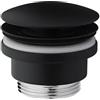 PAFFONI Scarico Clic-Clac Paffoni 1"1/4 nero opaco con piletta ZSCA050NO
