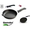 Gastrolux Padella Gastrolux antiaderente Titanio-Biotan cm.20 alta NUOVA per INDUZIONE!