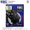 EBC 1 COPPIA PASTIGLIE FRENO ANTERIORE EBC YAMAHA XENTER 125 150 2012-2016