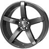 Brock B35 8 x 18 et 45 girobulloni 5 x 108 Hub centraggio 72,6 580071318, titan-metallic dipinto