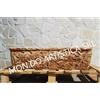 MONDO ARTISTICA Lavandino Lavabo Vasca Da Esterno L. 80x40 Cm In Cemento Per Cucina Giardino