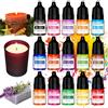 Samlonge 15 Coloranti Coloranti per Candele, 5ML Kit Liquidi per Candele Fai da