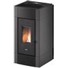 Cadel Stufa pellet 8,5kW CRISTAL Plus 9 Antracite 4 stelle Classe A+ 7025038