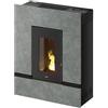 Cadel Stufa pellet 14kW MITHOS Plus 14 PS Pietra serpentino 5 stelle Classe A+