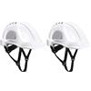 Portwest PS55WHR Elmetto Endurance, Bianco, 56-63 (Confezione da 2)