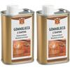 Gubra Gommalacca a Tampone Flacone 250ml (Confezione da 2)
