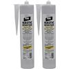 K-OFEU - Mastice refrattario - Ideale per camini e stufe Inserto - Incollaggio e Riparazioni - Resistenza ad alta temperatura - 500 g (Confezione da 2)