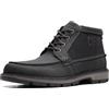 Clarks Scarpe Oxford Maplewalk Moc da uomo, Nero Black Combi, 41 EU