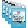 Ma-Fra Cristalbel -20°C, Detergente Concentrato Anticongelante per Vaschette Tergicristallo, Liquido Lavavetri Auto con Azione Anti Calcare, Adatto a Tutte Le Stagioni, Formato 5 Litri