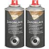 KREUL 840150 - Zapon Varnish 150 ml spray Vernice protettiva trasparente per superfici metalliche lucide Anti-appannamento, anti-discolorazione e anti-corrosione (Confezione da 2)