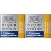 Winsor & Newton WN Acquerello Cotman 1/2 Godet Ocra gialla (Confezione da 2)