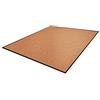 M+A Matting Andersen 8452 Classic Impressions Plus Solid Tappeto da Interni in Fibra di Nylon, Fondo Gomma Nitrilica, 1224gr/M2, 85cm Larghezza x 115cm Lunghezza, Beige Scuro