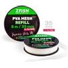 ZFISH PVA PRO TUBE E REFILL 7+1M RETE PVA CARPFISHING 25 35MM KIT BOMBETTE KIT