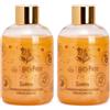 DIAMOND INTERNATIONAL Harry Potter Lumos | Bagnodoccia Glitterato 300 ml, Fragranza Fruttata e Florale, Made in Italy (Confezione da 2)