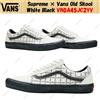 VANS Supreme × Vans Old Skool bianco nero VN0A45JC2YV taglia uomo