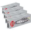 NGK Candela di accensione NGK PMR7A, 4259 | Laser Platinum (Confezione da 4)