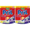 Pril Tutto in 1 Extra Tabs Limone & Lime Detersivo, Pastiglie per lavastoviglie attive già a basse temperature (40°), Detersivo lavastoviglie con 8 azioni, 1 x 76 tabs (Confezione da 2)