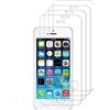 [4 Pezzi] VETRO TEMPERATO PER APPLE IPHONE 5 PELLICOLA PROTEGGI SCHERMO DISPLAY