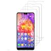 [4 Pezzi] VETRO TEMPERATO PER HUAWEI P20 PRO PELLICOLA PROTEGGI SCHERMO DISPLAY