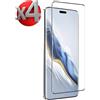 [4 Pezzi] VETRO TEMPERATO Per HONOR MAGIC 6 PRO PELLICOLA PROTEGGI SCHERMO