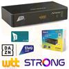 STRONG Decoder Ricevitore Satellitare Certificato Tivusat HD Con Scheda Tessera Tv Sat