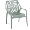 Siediti Fuori e Dentro Set Giardino 4 Pezzi con Divano Poltrone Tavolino Esterno in Resina-SET MARATEA