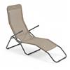 Marvin LETTINO BASCULANTE GIARDINO SDRAIO OSCILLANTE ACCIAIO TEXTILENE RELAX TORTORA