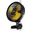 FanGoFast Grow Ventilatore con Clip 10W, Ventilatore Manualmente